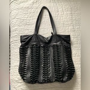 Day & Mood leather shoulder bag